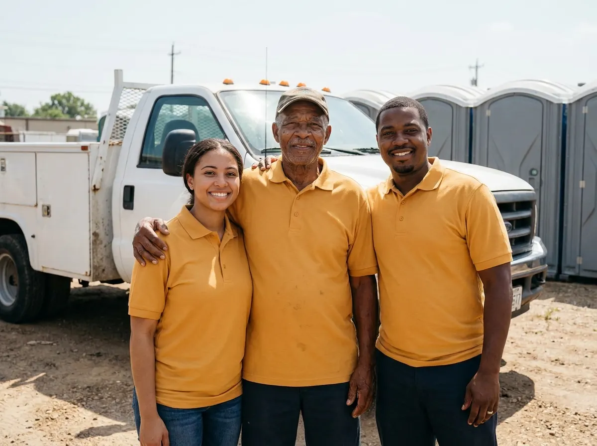 SmartNation Restroom Services portable toilet supplier team in Memphis, TN